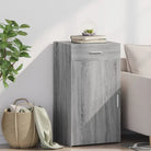 Klassiek dressoir van bewerkt hout voor een stijlvolle inrichting - Grijs sonoma / 1 - Dressoirs & buffetkasten