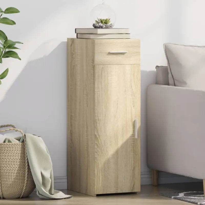 Klassiek dressoir van bewerkt hout voor een stijlvolle inrichting - Sonoma eiken / 1 - Dressoirs & buffetkasten