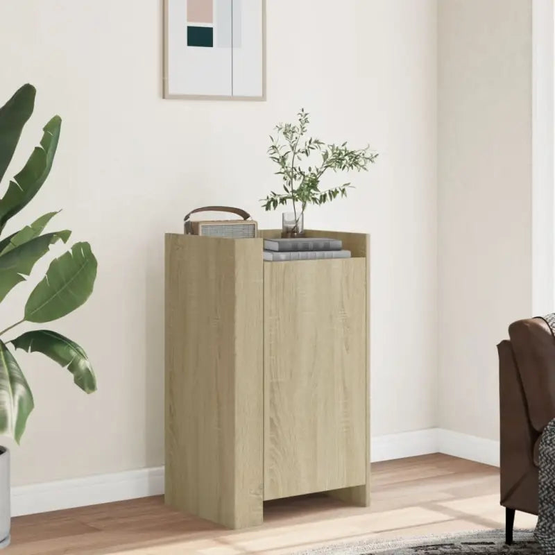 Klassiek dressoir van bewerkt hout voor een stijlvolle inrichting - Sonoma eiken / 1 - Dressoirs & buffetkasten