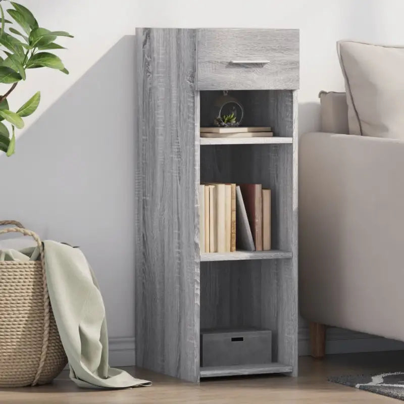 Klassiek dressoir van bewerkt hout voor een stoere uitstraling - Grijs sonoma / 1 - Dressoirs & buffetkasten