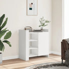 Klassiek dressoir van bewerkt hout voor huisdecoratie en praktische opberging - Wit / 1 - Dressoirs & buffetkasten