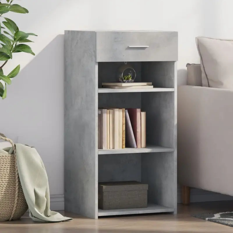 Klassiek dressoir van bewerkt hout voor stijl en duurzaamheid - Betongrijs / 1 - Dressoirs & buffetkasten