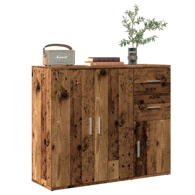 Klassiek dressoir van hoogwaardig bewerkt hout voor een tijdloze uitstraling - Oud hout / 1 - Dressoirs & buffetkasten
