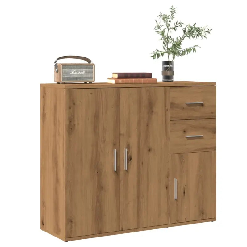 Klassiek dressoir van hoogwaardig bewerkt hout voor een tijdloze uitstraling - artisanaal eikenkleurig / 1 - Dressoirs