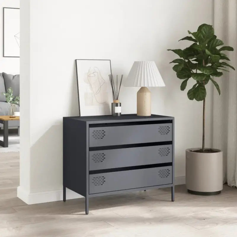 Klassiek dressoir van koudgewalst staal voor huis en kantoor - Dressoirs & buffetkasten