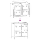 Klassiek dressoir van koudgewalst staal voor huis en kantoor - Dressoirs & buffetkasten