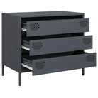 Klassiek dressoir van koudgewalst staal voor huis en kantoor - Dressoirs & buffetkasten