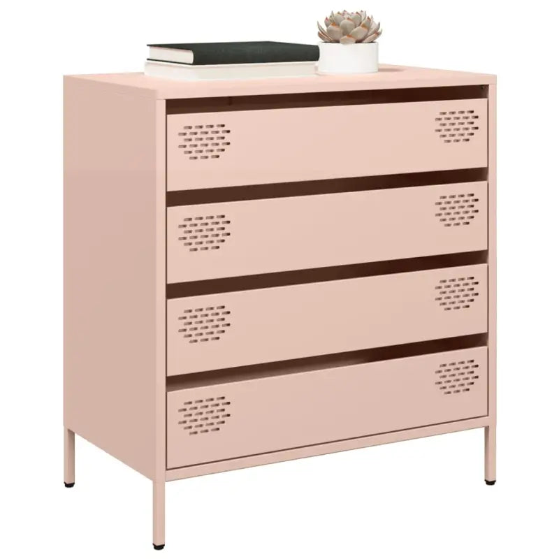 Klassiek dressoir van koudgewalst staal voor huis en kantoor - Roze / 1 - Dressoirs & buffetkasten