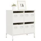 Klassiek dressoir van koudgewalst staal voor huis en kantoor - Wit / 1 / 68 cm - Dressoirs & buffetkasten