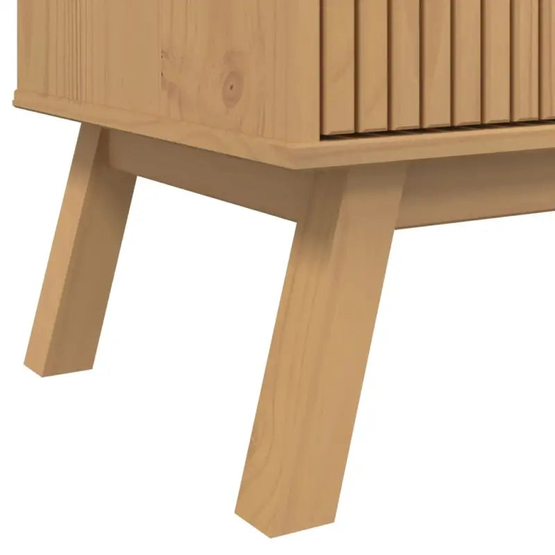 Klassiek dressoir van massief grenenhout met houten poten - Dressoirs & buffetkasten