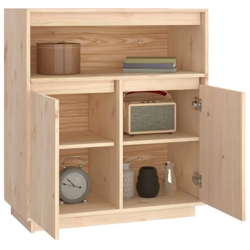 Klassiek dressoir van massief grenenhout met rustieke uitstraling - Dressoirs & buffetkasten