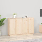 Klassiek dressoir van massief grenenhout met tijdloze uitstraling - Naturel / 1 - Dressoirs & buffetkasten