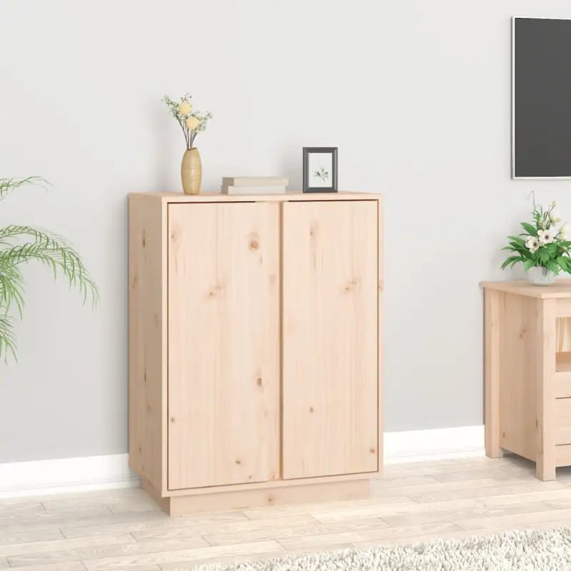 Klassiek dressoir van massief grenenhout voor een tijdloze uitstraling - Naturel / 1 - Dressoirs & buffetkasten