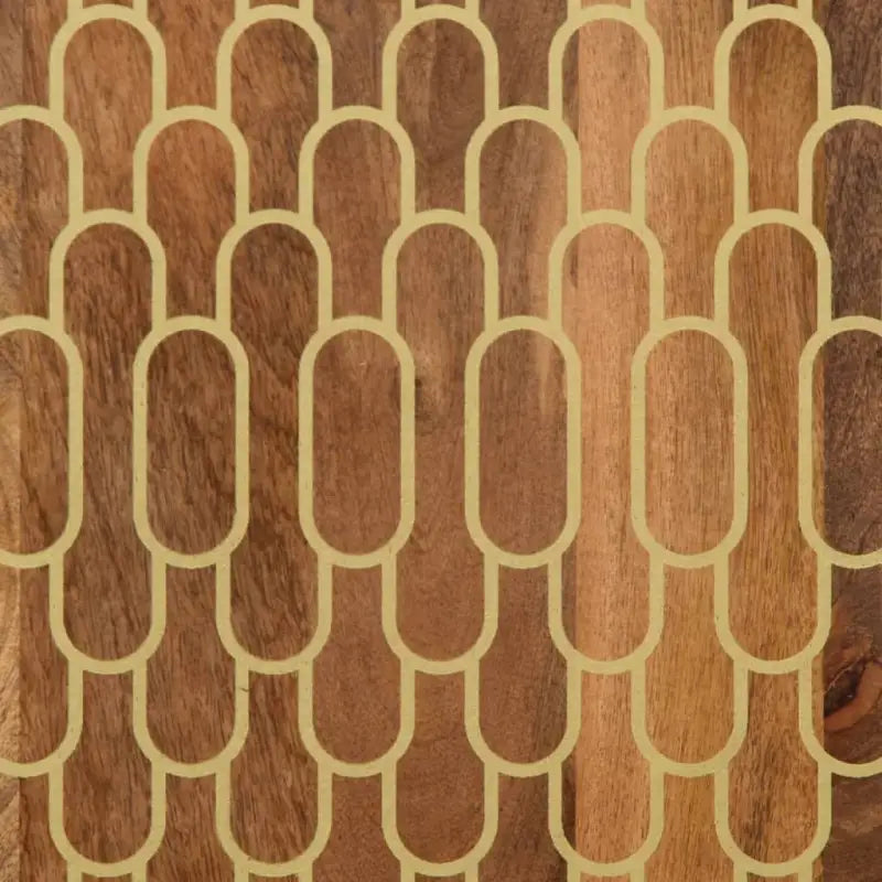 Klassiek dressoir van massief mangohout met houten poten - Dressoirs & buffetkasten