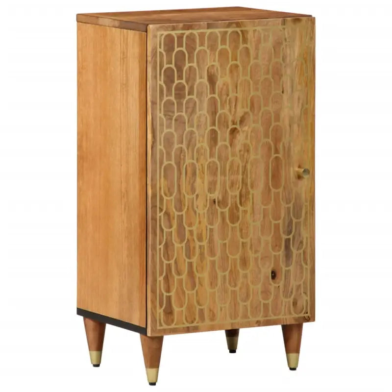 Klassiek dressoir van massief mangohout met houten poten - Dressoirs & buffetkasten