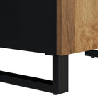 Klassiek dressoir van massief mangohout met ijzeren poten - Dressoirs & buffetkasten