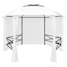 Klassiek Elegante Partytent met Gordijnen voor Bijeenkomsten - Wit - Partytenten & prieëlen