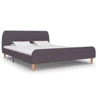 Klassiek en elegant bedframe voor een stijlvolle slaapkamer - Taupe / 160 x 200 cm - Bedden & bedframes