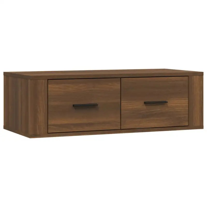 Klassiek Hangend Tv-Meubel van Behandeld Hout voor Gemakkelijk Schoonmaken - Tv-meubels