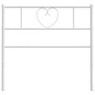 Klassiek hoofdbord met ronde buizen en trendy ontwerp voor elke slaapkamer - Hoofdborden en voetborden