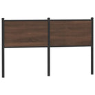 Klassiek hoofdbord van bewerkt hout voor een stijlvolle slaapkamer - bruin eikenkleur / 135 cm / 1 - Hoofdborden