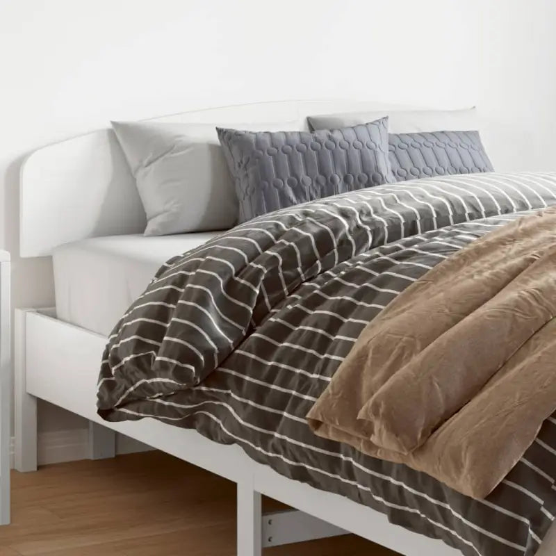Klassiek hoofdbord van massief grenenhout voor elke slaapkamer - Wit / 150 cm / 1 - Hoofdborden en voetborden
