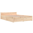 Klassiek houten bed van massief grenenhout met levering bevat - Bedden & bedframes