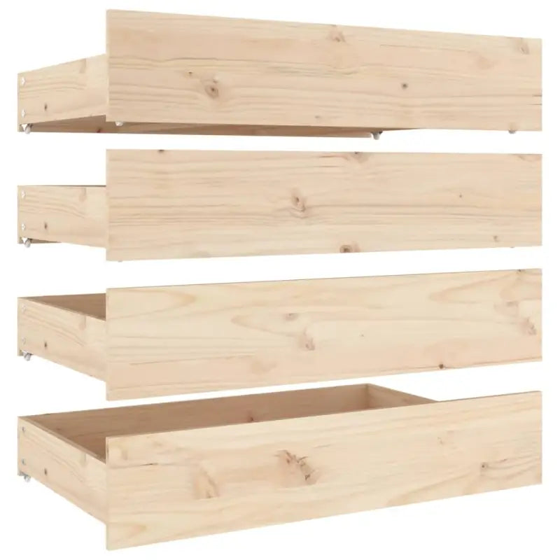 Klassiek houten bed van massief grenenhout met levering bevat - Bedden & bedframes