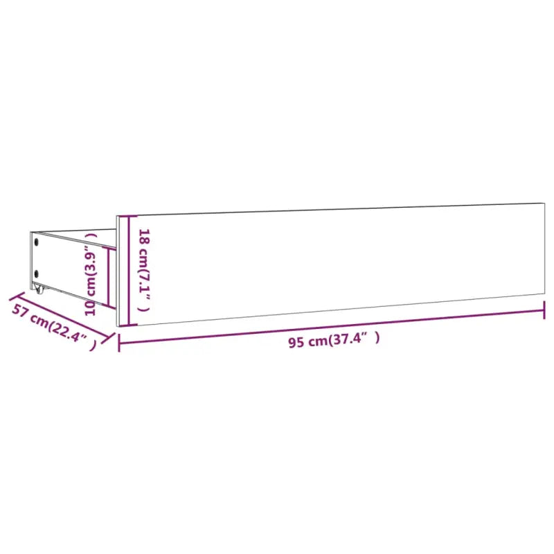 Klassiek houten bed van massief grenenhout met levering bevat - Bedden & bedframes