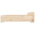Klassiek houten bed van massief grenenhout met levering bevat - Bedden & bedframes