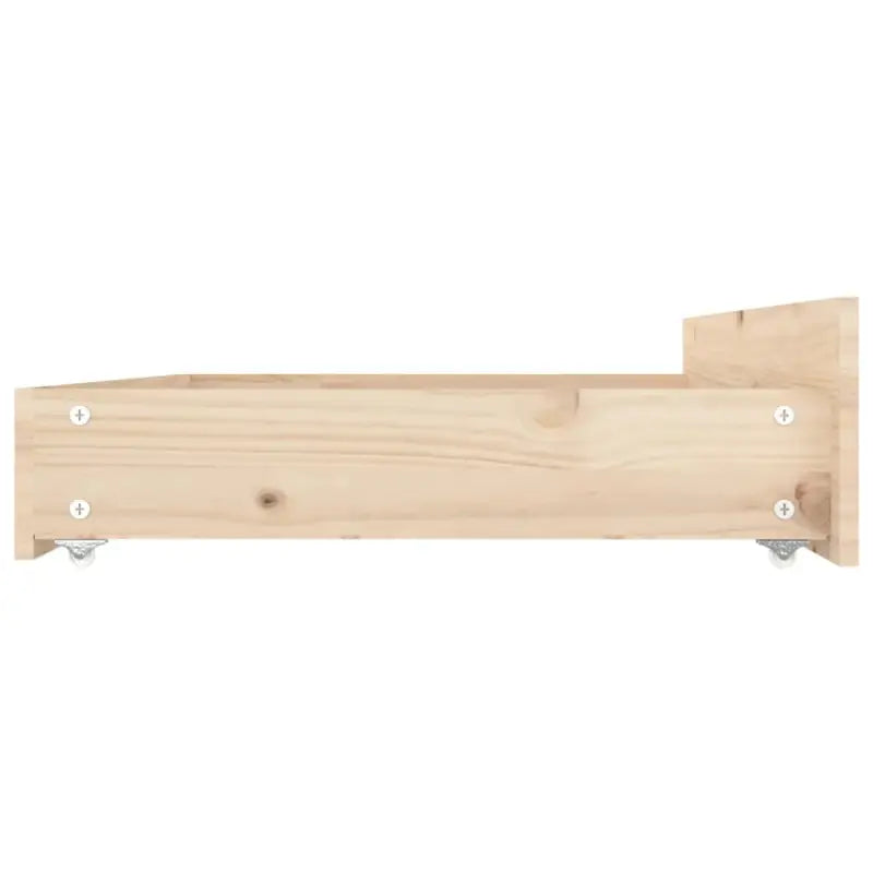 Klassiek houten bed van massief grenenhout met levering bevat - Bedden & bedframes