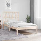 Klassiek houten bedframe van massief grenenhout met levering bevat - Bedden & bedframes