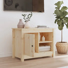 Klassiek houten tv-meubel van massief grenenhout voor in je woonkamer - Tv-meubels