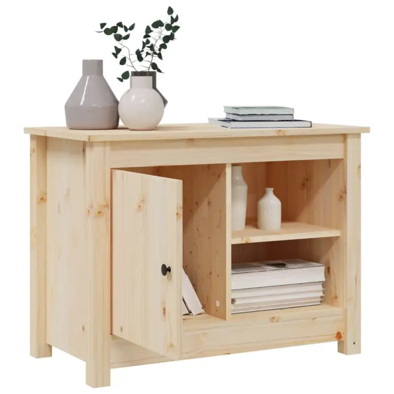 Klassiek houten tv-meubel van massief grenenhout voor in je woonkamer - Tv-meubels