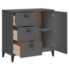 Klassiek industrieel dressoir van bewerkt hout met duurzame afwerking - Dressoirs & buffetkasten