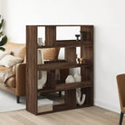 Klassiek kamerscherm van bewerkt hout voor decoratie en praktische gebruik - Boekenkasten