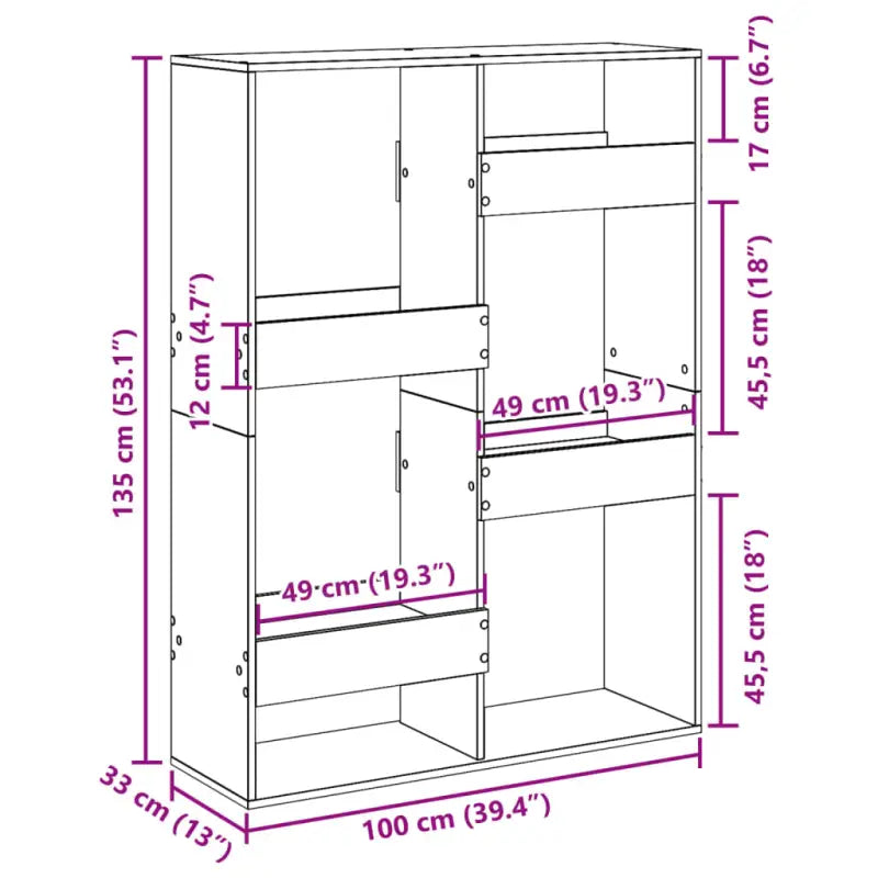 Klassiek kamerscherm van bewerkt hout voor modern interieur - Boekenkasten