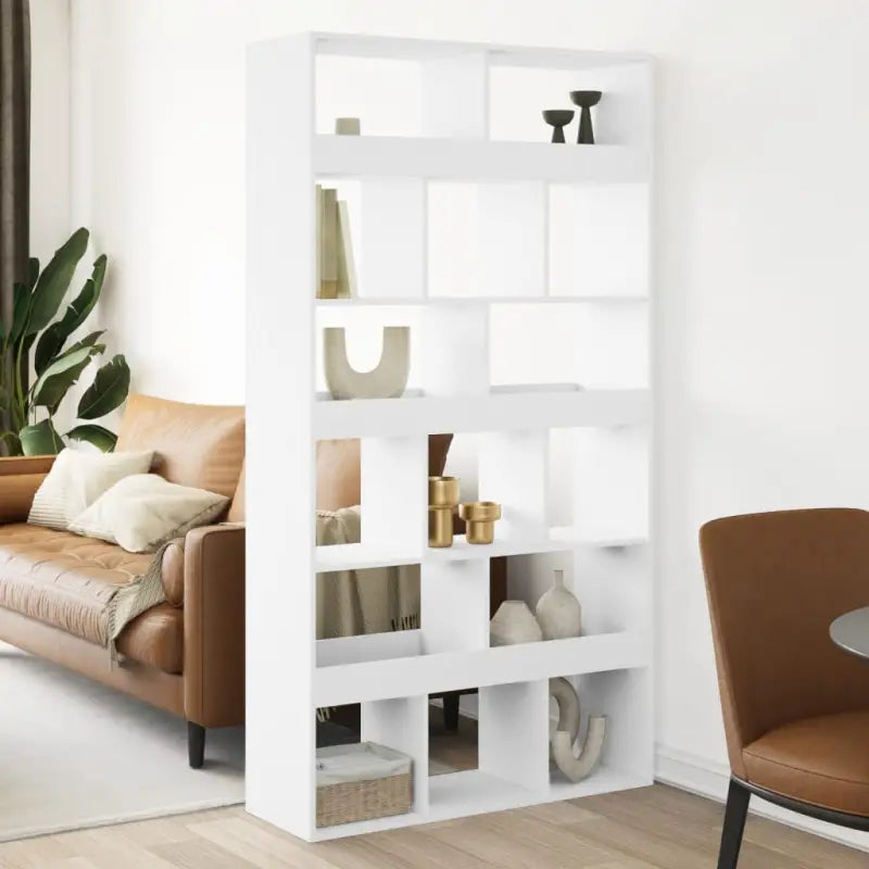 Klassiek kamerscherm van bewerkt hout voor stijl en functionaliteit - Wit / 1 / 187.5 cm - Boekenkasten