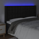 Klassiek LED Hoofdbord 147x16x118 met Kunstleer voor Slaapkamer - Hoofdborden en voetborden