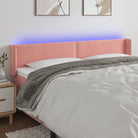 Klassiek LED hoofdbord en voetbord voor een moderne slaapkamer - Roze / 183 x 16 x 78/88 cm / 1 - Hoofdborden