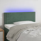 Klassiek LED Hoofdbord en Voetbord voor Moderne Slaapkamer - Donkergroen / 80 x 5 x 78/88 cm / 1 - Hoofdborden