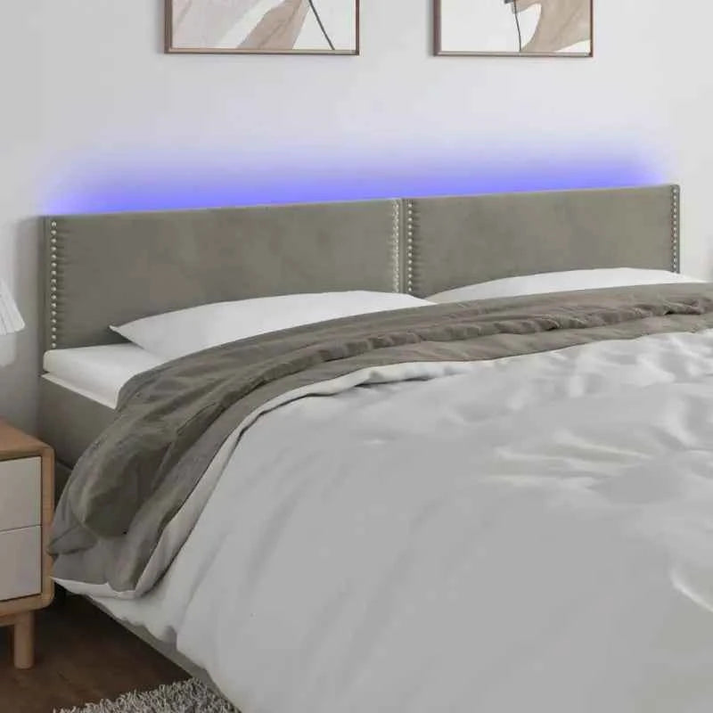 Klassiek LED Hoofdbord en Voetbord voor Moderne Slaapkamer
