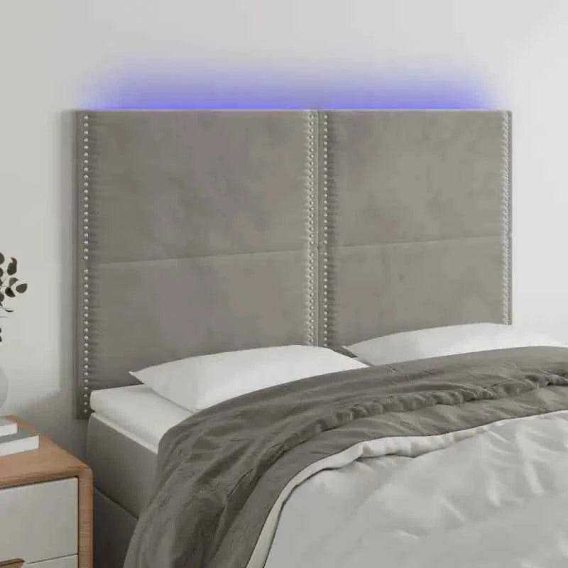 Klassiek LED Hoofdbord en Voetbord voor Moderne Slaapkamer