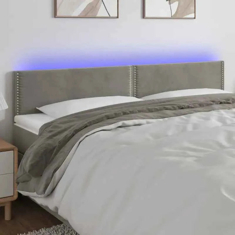 Klassiek LED Hoofdbord en Voetbord voor Moderne Slaapkamer