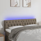 Klassiek LED-hoofdbord met stijlvol ontwerp voor elke slaapkamer - Taupe / 160 x 7 x 78/88 cm / 1 - Hoofdborden