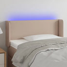 Klassiek LED Hoofdbord voor een Modern en Elegant Slaapkamer Designe - Cappuccino / 83 x 16 x 78/88 cm / 1