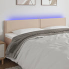 Klassiek LED Hoofdbord voor een Modern Slaapkamer - Cappuccino / 180 x 5 x 78/88 cm / 1 - Hoofdborden en voetborden
