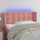 Klassiek LED Hoofdbord voor een Modern Slaapkamergevoel - Roze / 103 x 16 x 78/88 cm / 1 - Hoofdborden en voetborden