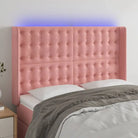 Klassiek LED Hoofdbord voor een Modern Slaapkamergevoel - Roze / 147 x 16 x 118/128 cm / 1 - Hoofdborden en voetborden