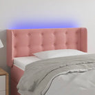 Klassiek LED Hoofdbord voor een Modern Slaapkamergevoel - Roze / 83 x 16 x 78/88 cm / 1 - Hoofdborden en voetborden